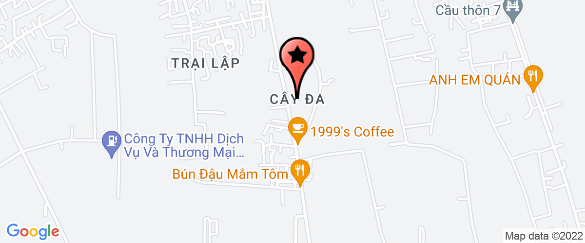 Map go to Vuong Thinh Services Trading Development Company Limited