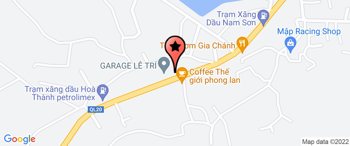 Map go to Trung Ha My Company Limited