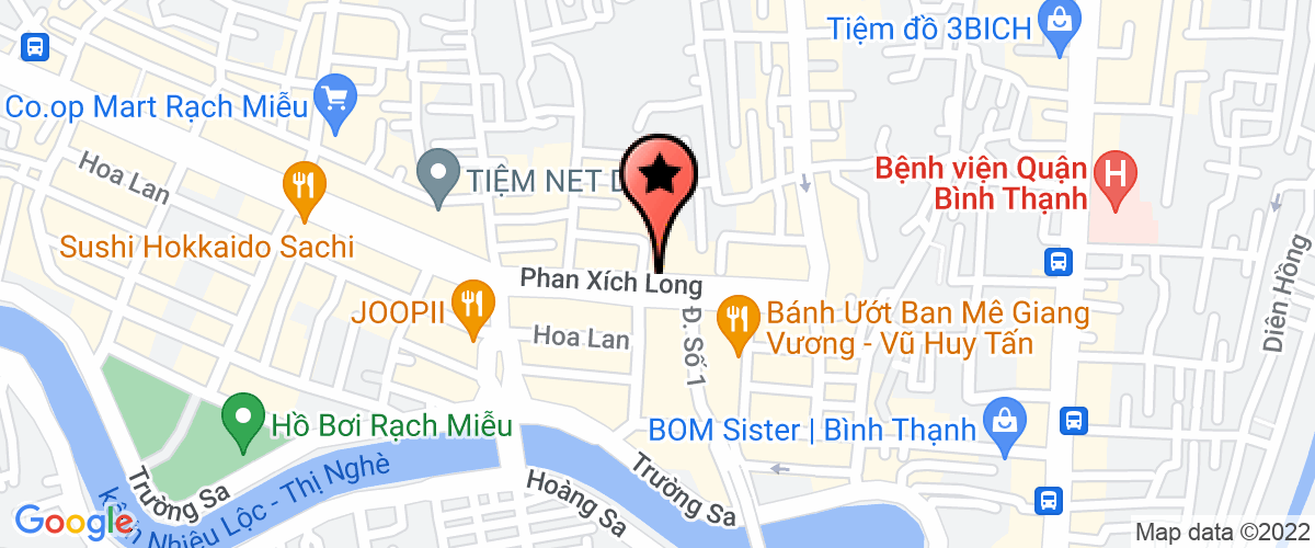 Map go to Tien Phong Education Investment Joint Stock Company