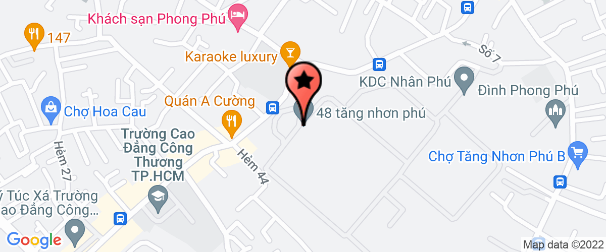 Map go to Phong Phu Home Textile Joint Stock Company