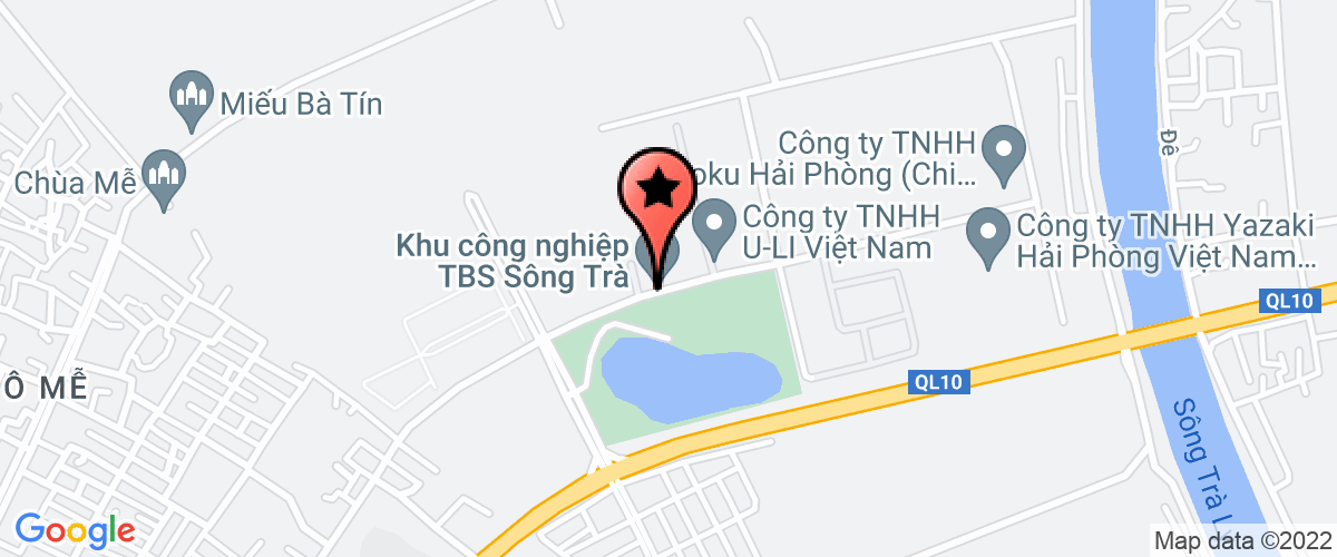 Map go to Thai Binh Bot Stcok Company