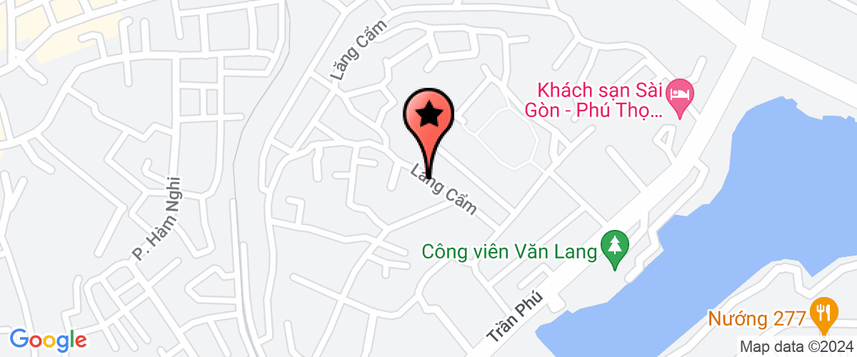 Map go to Phap Y Phu Tho Province Center