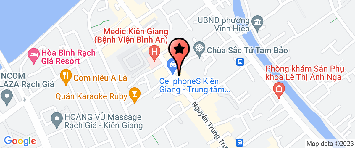 Map go to Hong Linh Private Enterprise