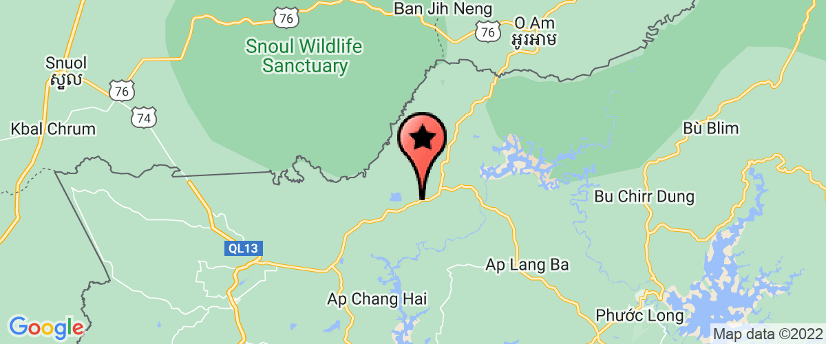 Map go to Xe Trung Ken Service Company Limited