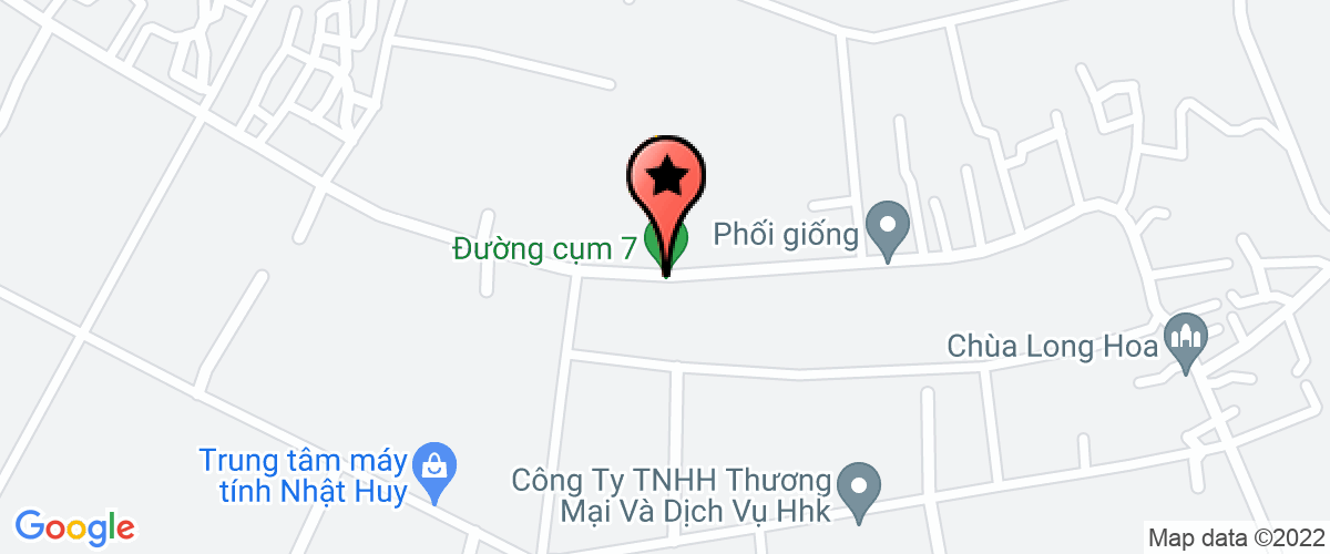 Map go to co phan tu van thuong mai dich vu Quang Vinh Company