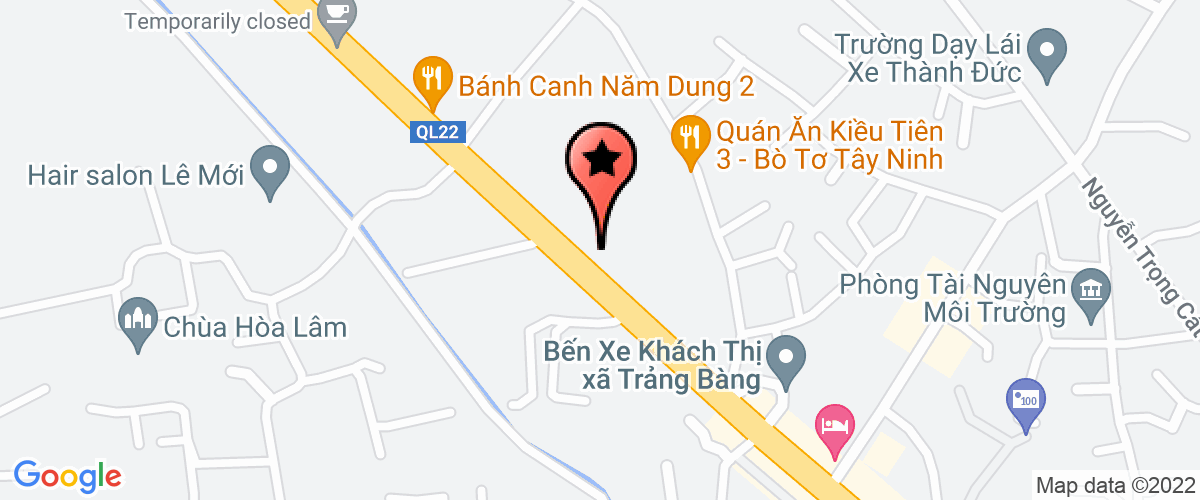 Map go to Ha Nhut Tan Private Enterprise