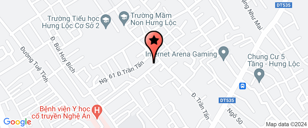 Map go to Nhd Nghe An Joint Stock Company