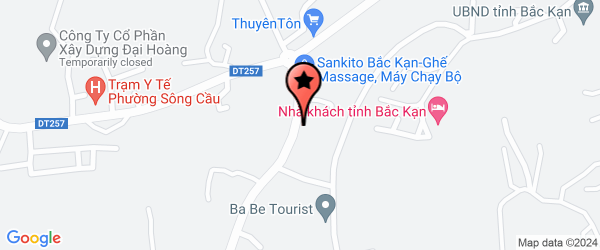 Map go to Bac Phu Hung Company Limited