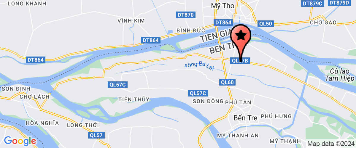 Map go to Hoang Tien Phat Transport Service Trading Production Company Limited