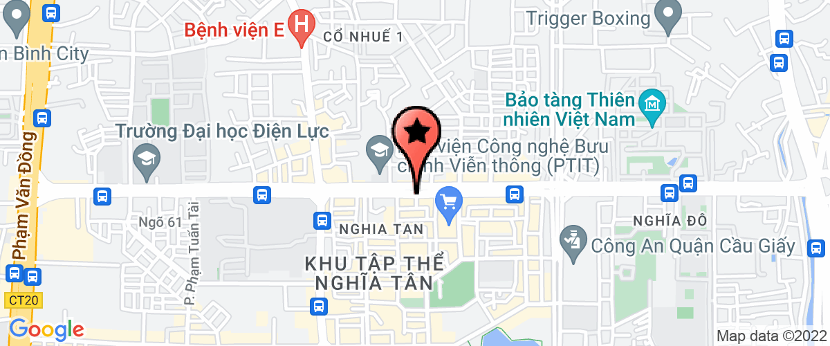 Map go to Plan B Vietnam Communication Investment Joint Stock Company