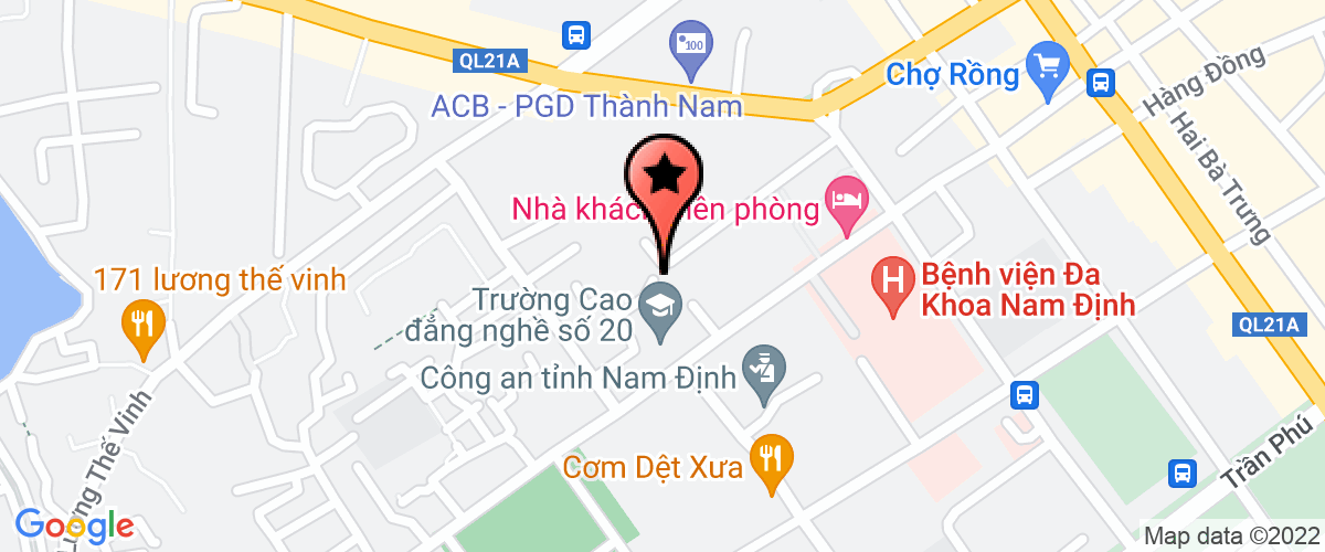 Map go to Hai Thu Travel and Trade Company Limited