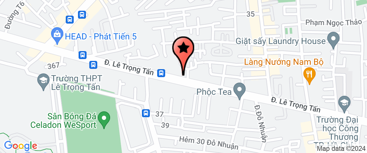 Map go to Thien Thach Technical Trading Company Limited