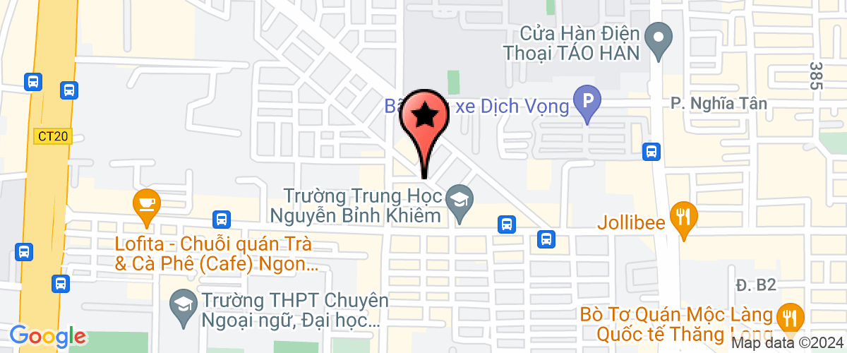 Map go to Nong Sinh Thien an Company Limited