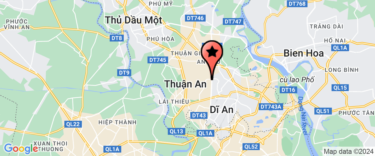 Map go to Lap May  VietNam Environmental And Electrical Mechanical Joint Stock Company