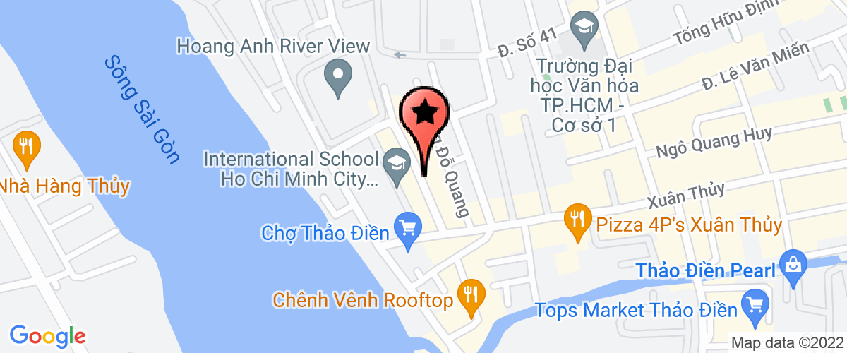Map go to Thien an Embroidery Garment Company Limited