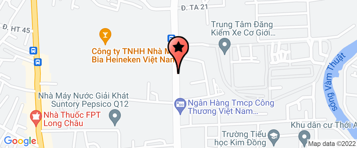 Bản đồ đến Công Ty TNHH Thương Mại - Dịch Vụ - Sản Xuất - Xuất Nhập Khẩu Htm