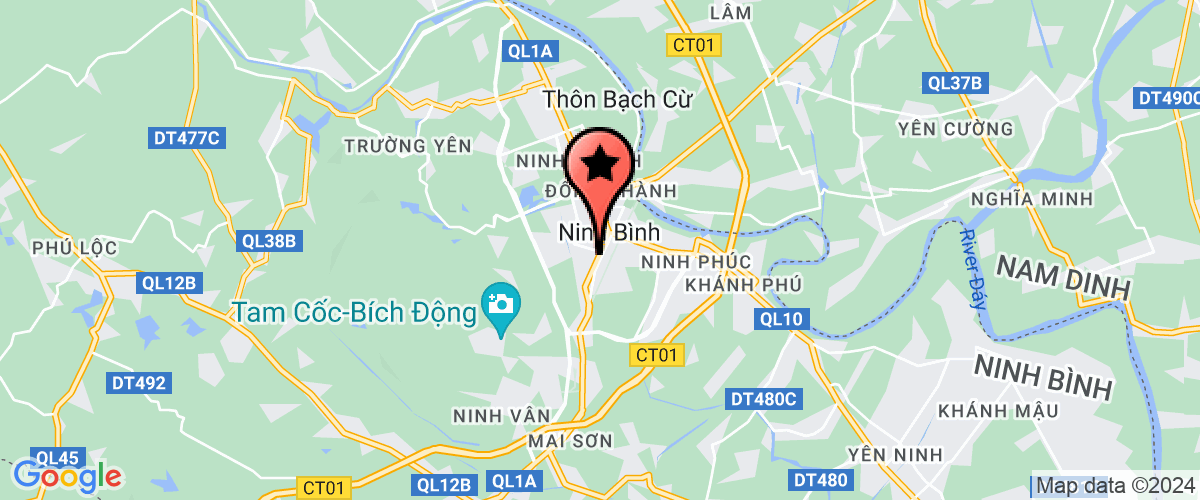 Map go to xay lap dien Hung Thinh Co-operative