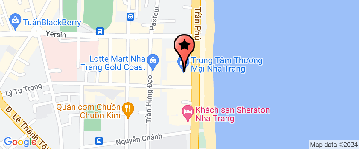 Map go to Princess Nha Trang Limited Company