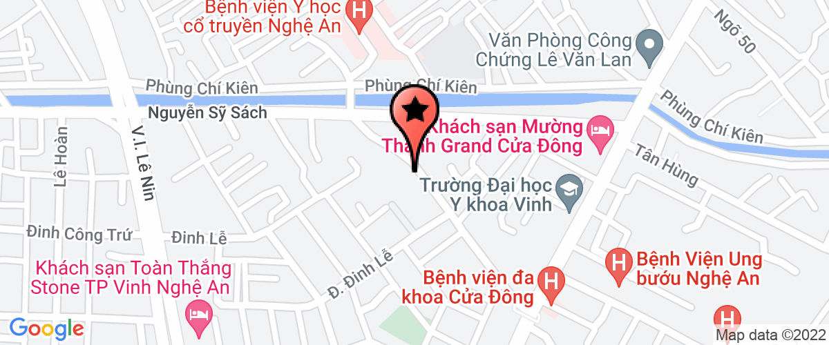 Map go to Vinh Phuong Import Export Trading Joint Stock Company