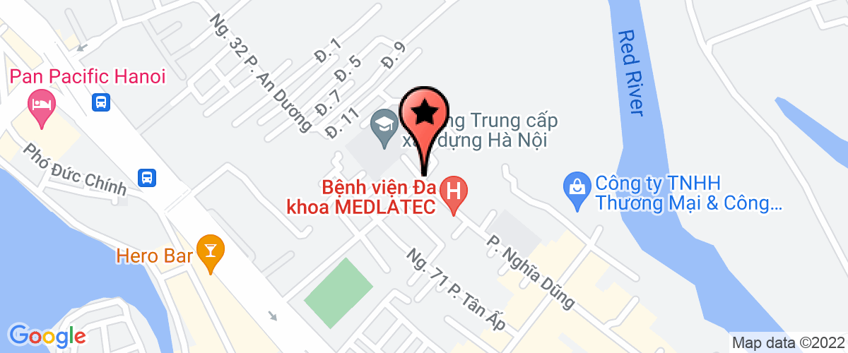Map go to Thien An Services and Investment Joint Stock Company