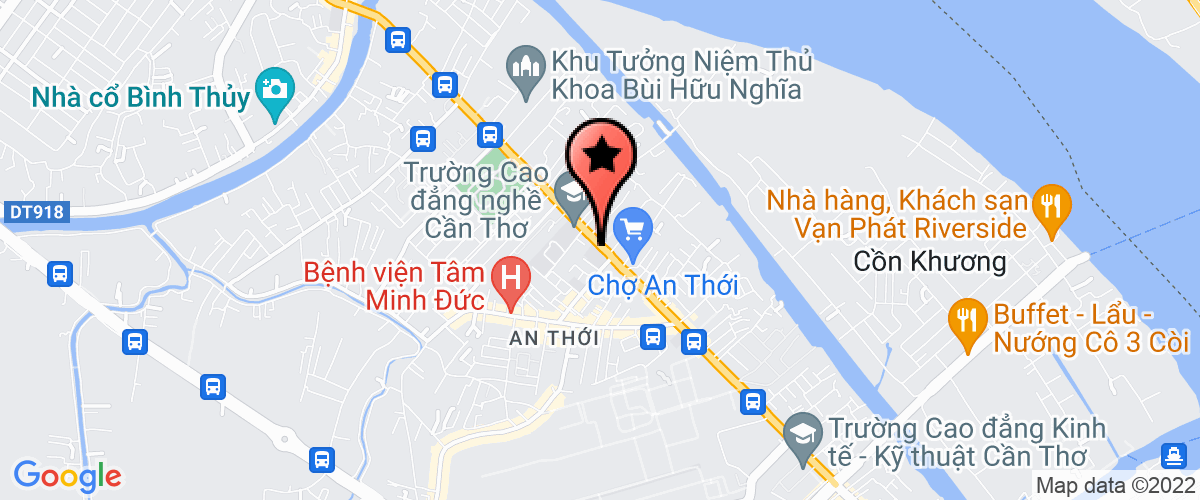 Map go to Dai Thuan Thien Trading Production Company Limited