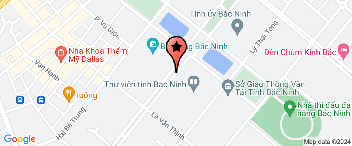 Map go to An Vinh Thinh Investment Consunlting Joint Stock Company