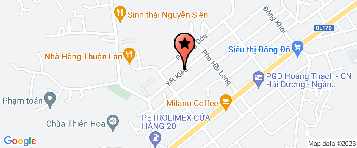 Bản đồ đến Công Ty TNHH Đầu Tư Thương Mại, Dịch Vụ Minh Khôi
