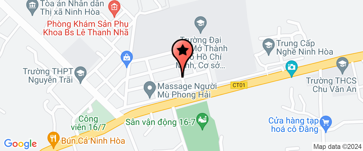 Map go to Nt Thong Nhat Company Limited