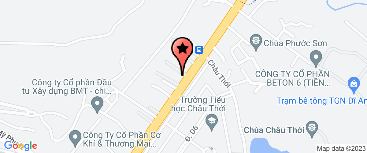 Map go to Huy Hoang Nguyen Company Limited