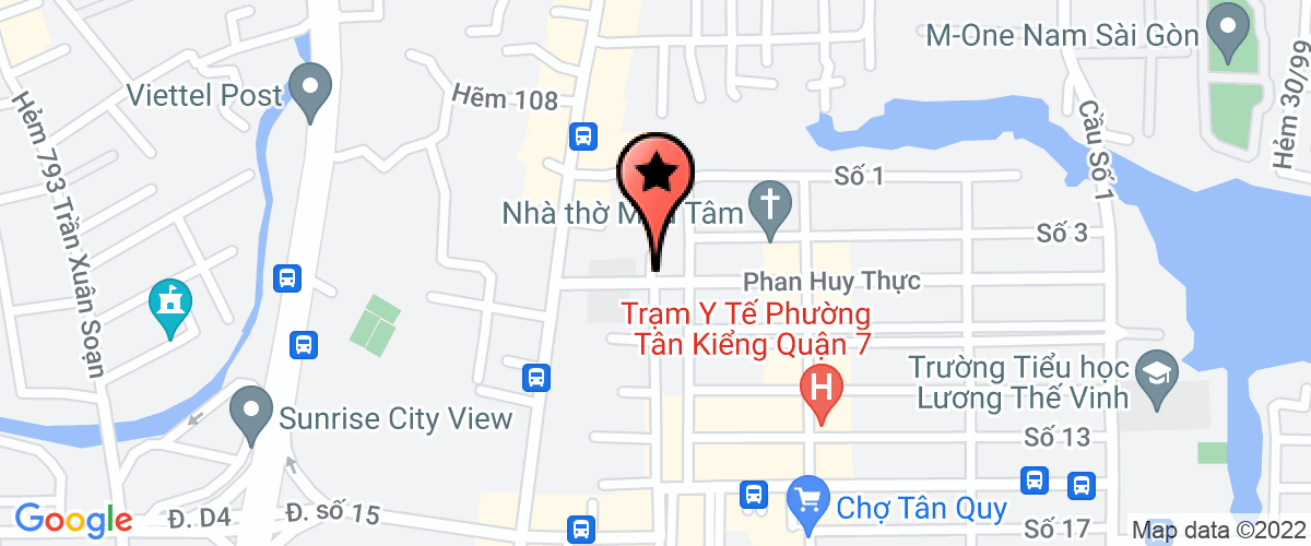 Bản đồ đến Công Ty TNHH Thương Mại Dịch Vụ Phú Cương