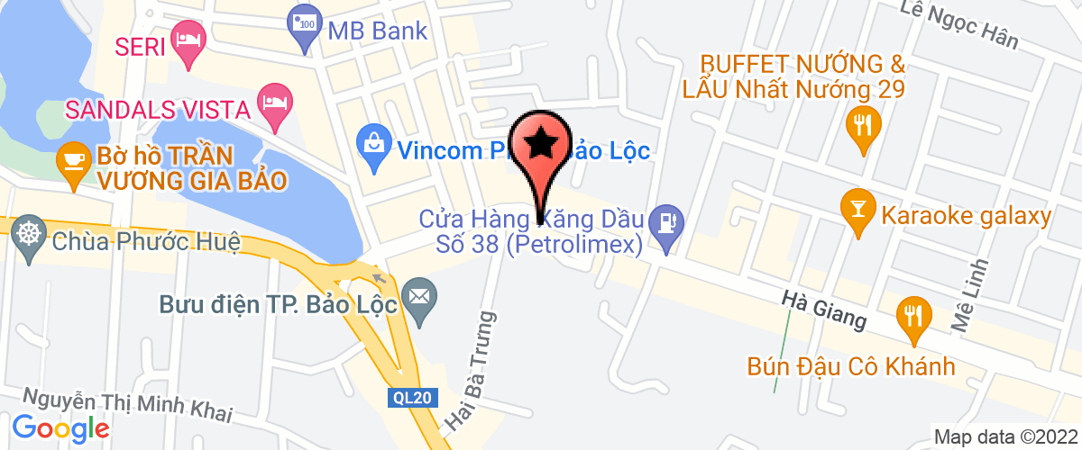 Map go to Hoang Kim Phat Food Trading Company Limited