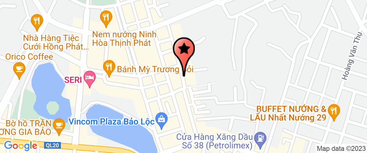 Map go to Le Tran Bao Loc Private Enterprise