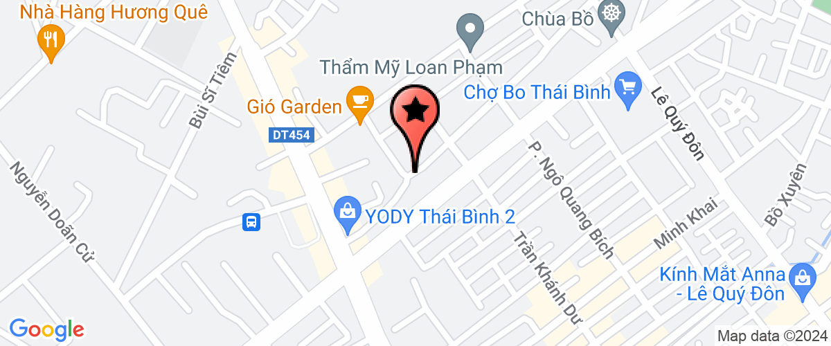 Map go to CP thuong mai dich vu Dong a Company