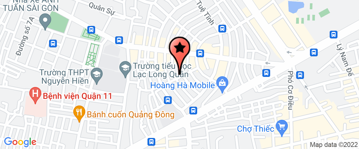 Map go to Hong Khang Trading Service Tourist Company Limited
