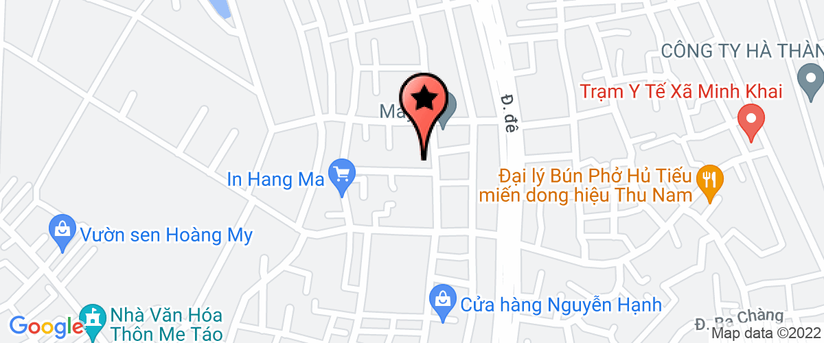 Map go to Minh Duong Food Joint Stock Company