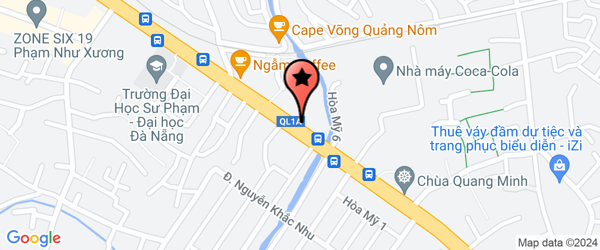 Map go to Mien Trung Company Limited