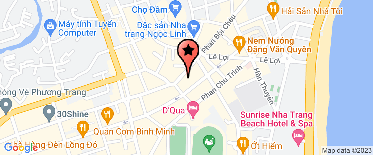 Map go to Son Music Sports Service Trading Company Limited