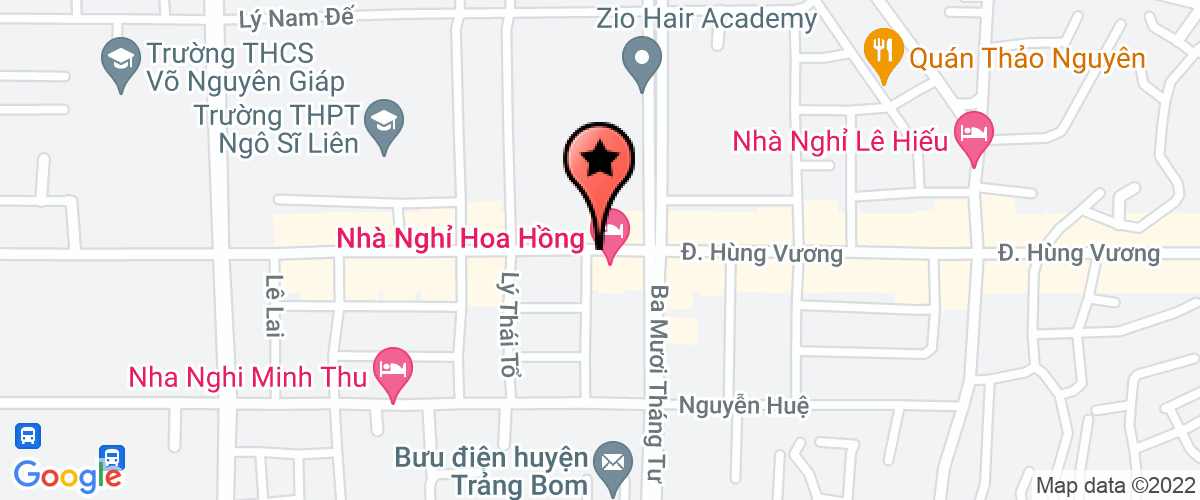 Map go to Dai Dien Phat Services And Investment Joint Stock Company