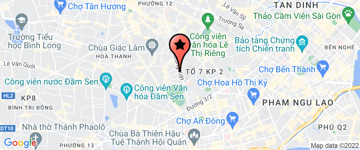 Map go to Phong Lan Do Restaurant Company Limited