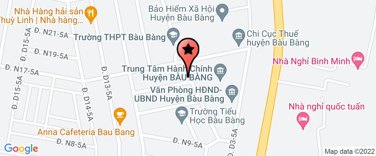 Map go to Branch of  Ha Nam in Binh Duong Trading Construction Investment Joint Stock Company
