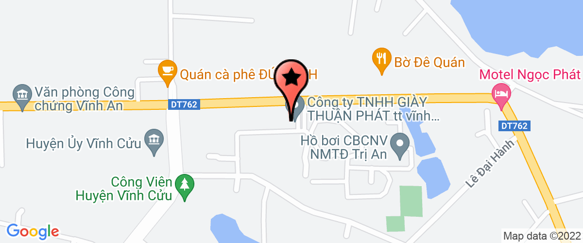 Bản đồ đến Công Ty TNHH Dịch Vụ Cây Xanh Đô Thị Văn Cường