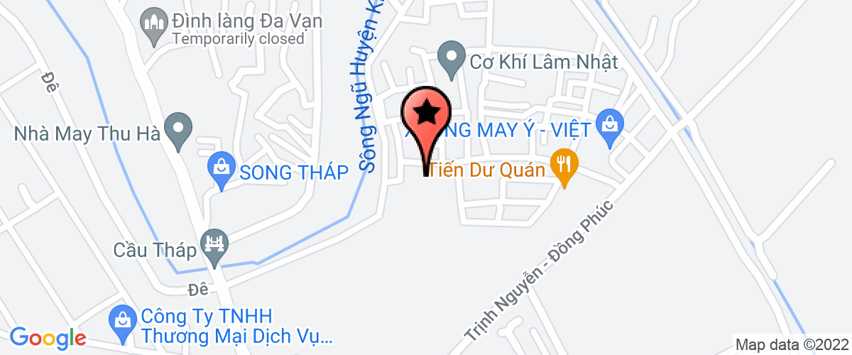 Map go to Hoang Ha Food Processing Company Limited