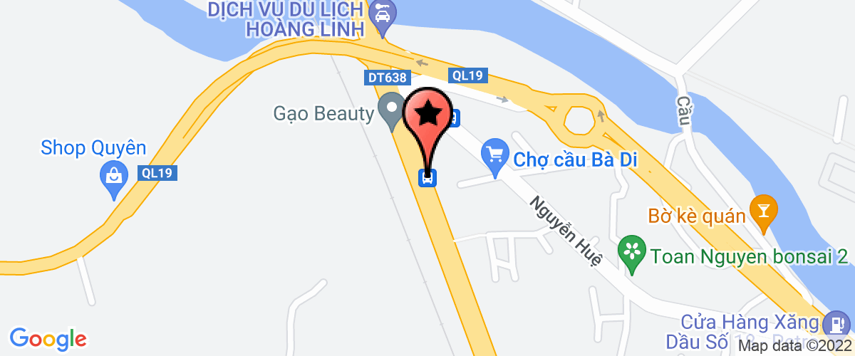 Map go to Quoc Cuong General Service Company Limited