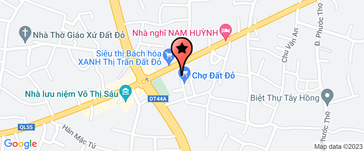 Map go to Event Vung Tau Company Limited