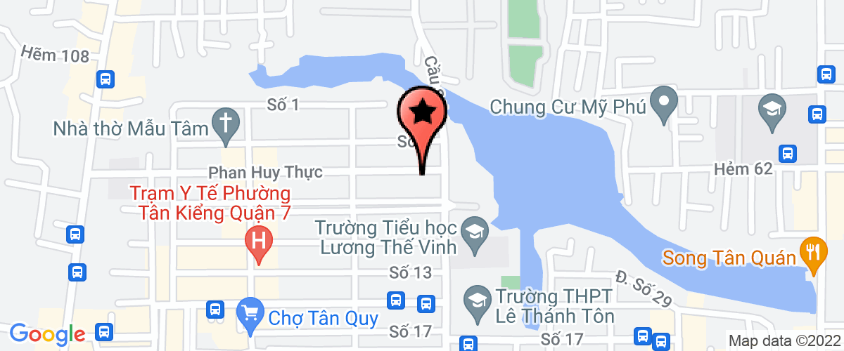 Bản đồ đến Công Ty TNHH Đầu Tư Xuất Nhập Khẩu Phát Tiến