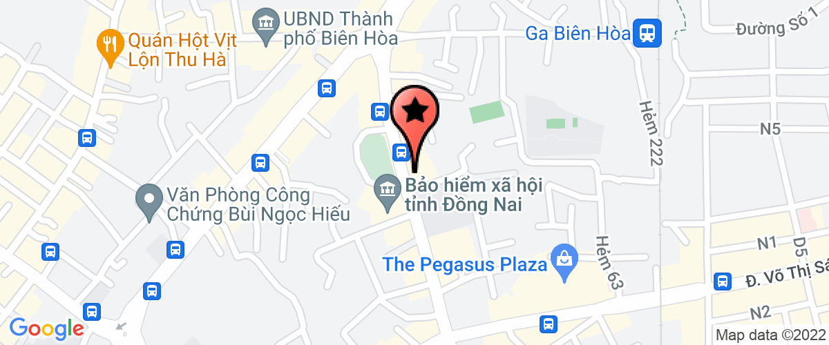 Map go to Thien Long Luong Martial Arts Company Limited