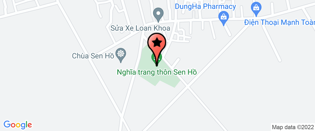 Map go to Manh Hung Machanical Construction & Trading Company Limited