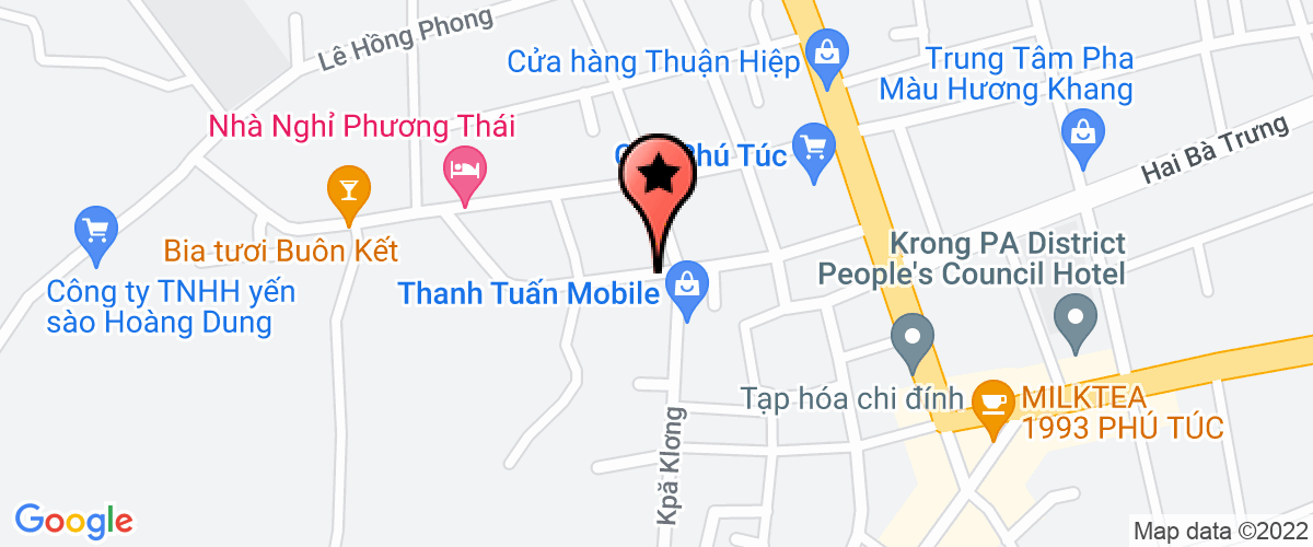 Map go to Dich vu nong nghiep va Thuong mai Tan Quy Co-operative