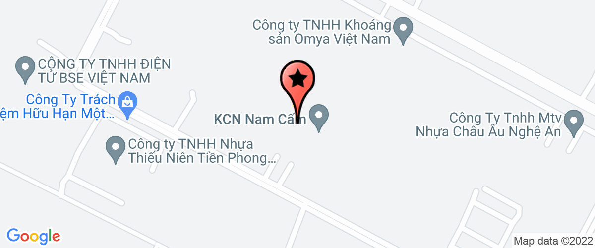 Map go to Branch of  Chau au in Nghe An Plastics Joint Stock Company