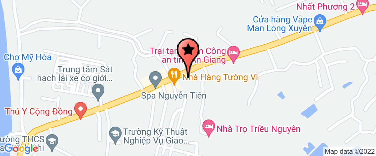 Map go to Phu Sang Construction Company Limited